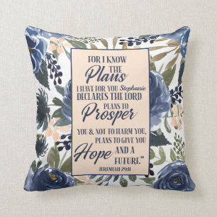 Coussin Car Je Connais Les Plans Que J'Ai Pour Vous Person