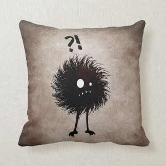 Coussin Caractère mauvais se demandant gothique d'insecte