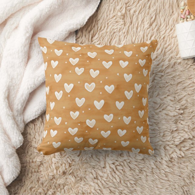 Coussin Caramel Hearts Christmas (Couverture)