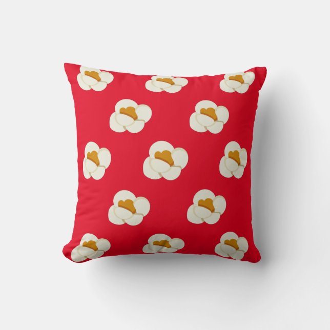 Coussin Caramel Popcorn Motif (Recto)