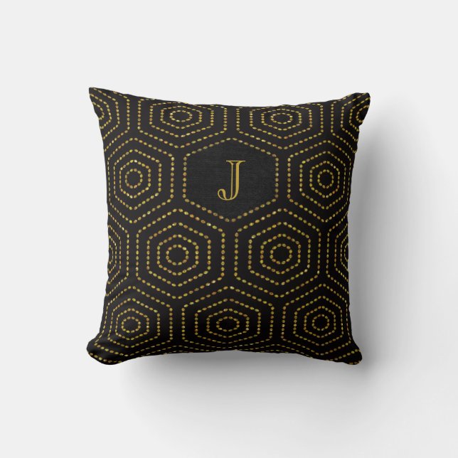 Coussin carapace de tortue dorée (Recto)