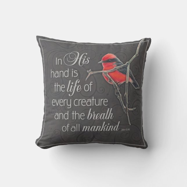 Coussin cardinal (Recto)