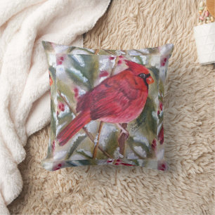 COUSSIN CARDINAL ROUGE MAGNIFIQUE