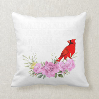 Coussin Cardinals Appear When Angels are near