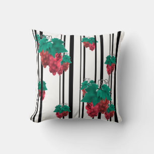 Coussin Caricature abstraite sans couture ligne rayée de p