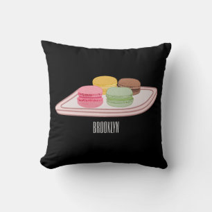 Coussin Caricature de Macaron