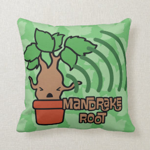 Coussin Caricature hurlant Mandrake Character Art