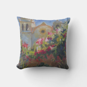 Coussin Carmel Spanish Mission California Garden