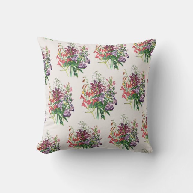 Coussin Carnaval de Fleurs (Recto)
