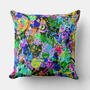 Coussin Carnaval de Graffiti