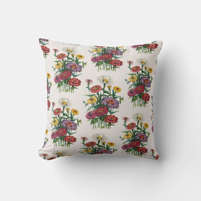 Coussin Carnaval des fleurs (Recto)