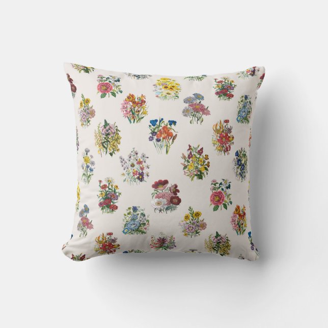 Coussin Carnaval des fleurs (Recto)