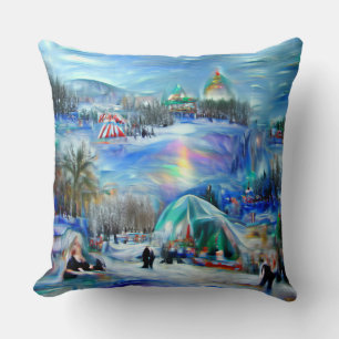 Coussin Carnaval d'hiver