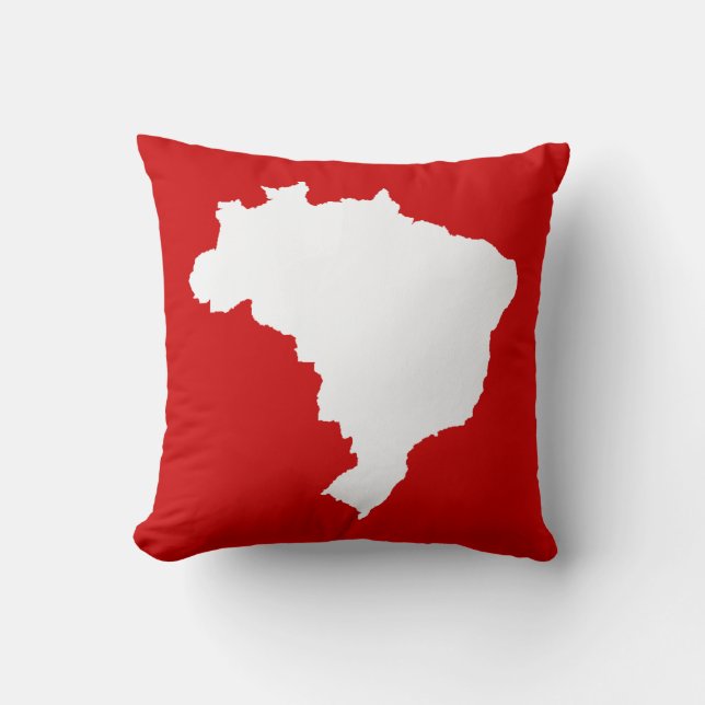 Coussin Carnaval Red Festive Brésil (Recto)