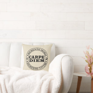 Coussin Carpe diem