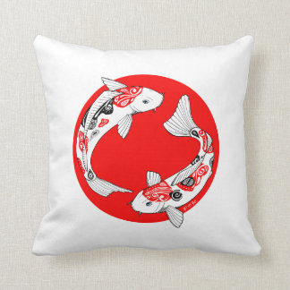 Coussin carpe koi Japon Pillow koi Japan