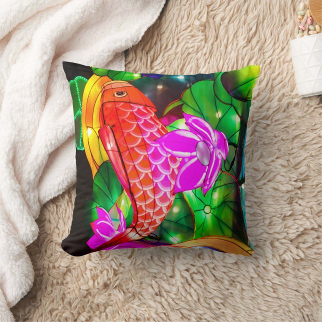 Coussin Carpes illuminées (Couverture)