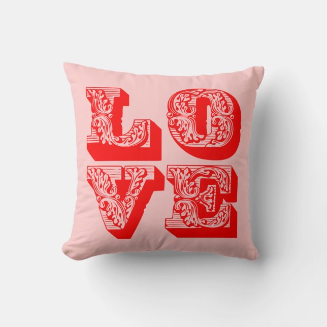 COUSSIN CARRÉ AMOUR (Recto)