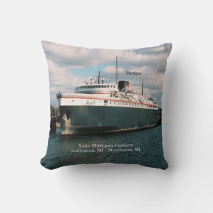 Coussin carré Badger