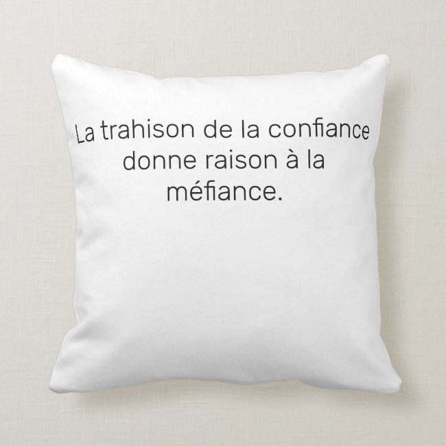 La Trahison De La Confiance Donne Raison A La Mefiance Dinho