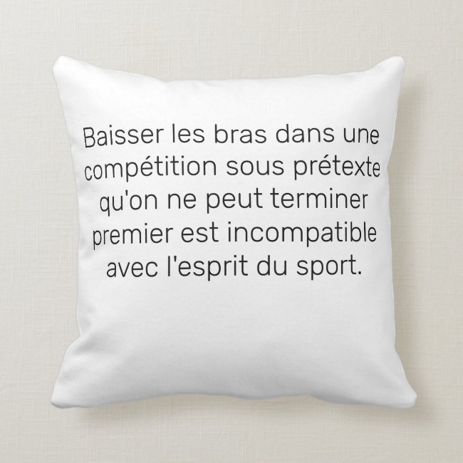 Baisser Les Bras Dans Une Competition Sous Pretexte Qu On Ne Peut Terminer Premier Est Incompatible Avec L Esprit Du Sport Eric Tabarly Ma Citation Com