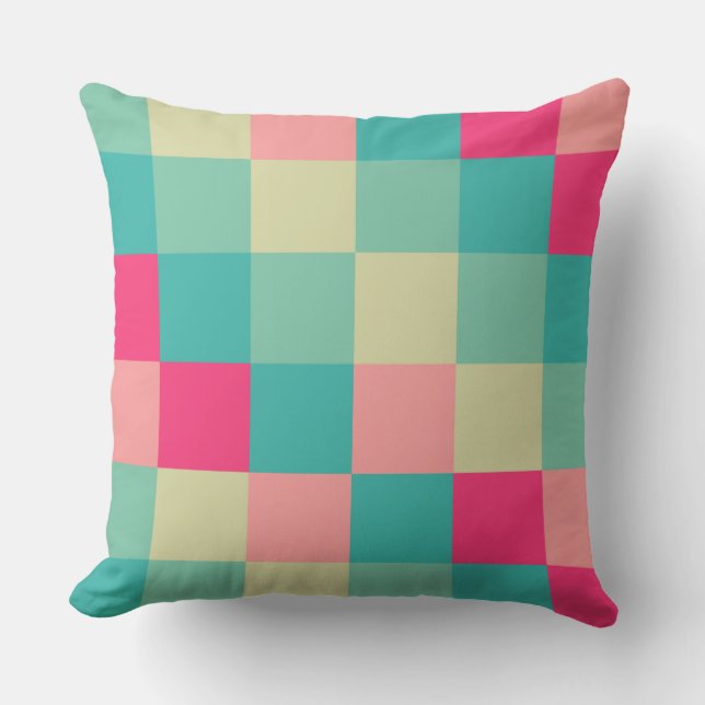 Coussin Carré coloré 012 (Recto)