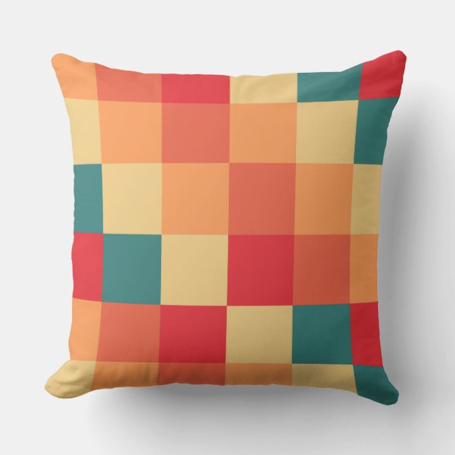 Coussin Carré coloré 017 (Recto)