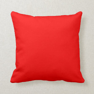 COUSSIN CARRÉ - CUSHION. ROUGE, ORANGE.