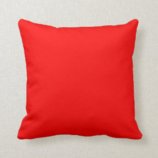 COUSSIN CARRÉ - CUSHION. ROUGE, ORANGE.