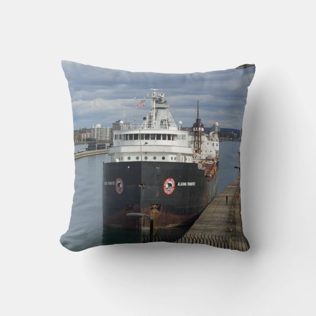 Coussin carré de transfert Algoma (Recto)