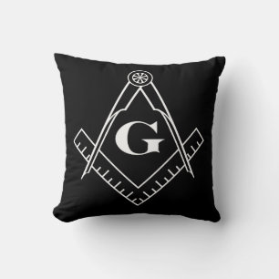 Coussin Carré et boussole avec entrée G