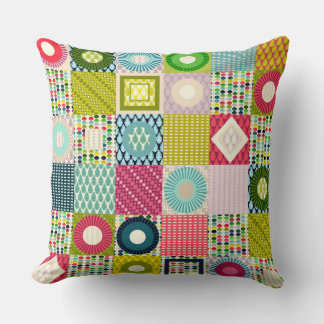 Coussin carré feuille