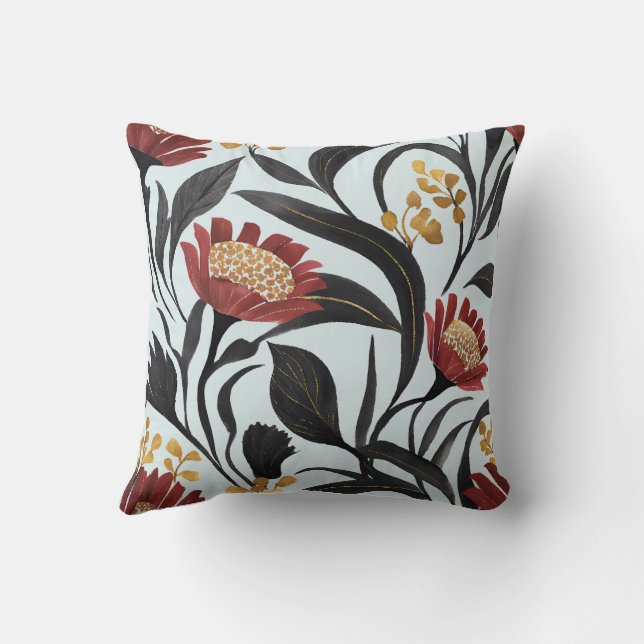 Coussin Carré floral (Verso)