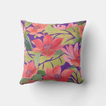 Coussin Carré floral