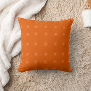 Coussin Carré floral officiel énigme orange