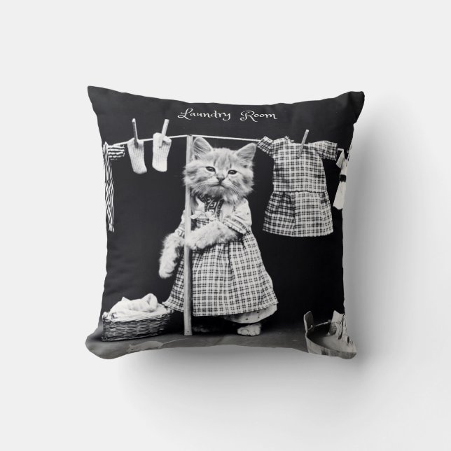 Coussin carré, Lave-linge (Recto)