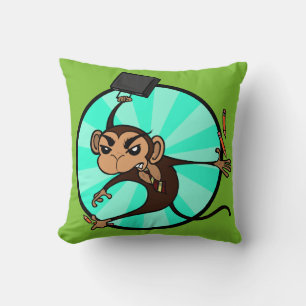Coussin Carré MONKEY FUNNY JETER PILLOW