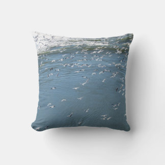Coussin (carré) - Mouettes sur l'océan