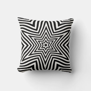 Coussin Carré optique Star Flower