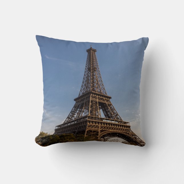 Coussin carré Paris - Tour Eiffel #4 (Recto)