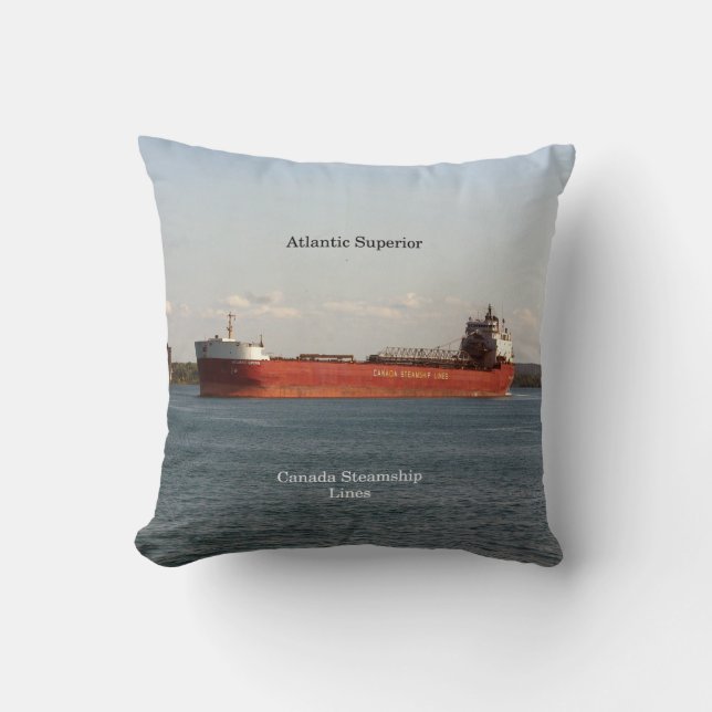 Coussin carré supérieur de l'Atlantique (Recto)
