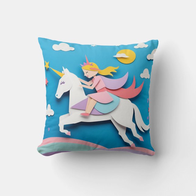 Coussin Carré Unicorn II (Recto)