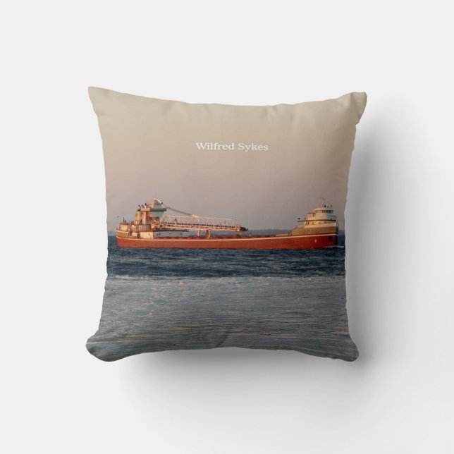 Coussin carré Wilfred Sykes (Recto)