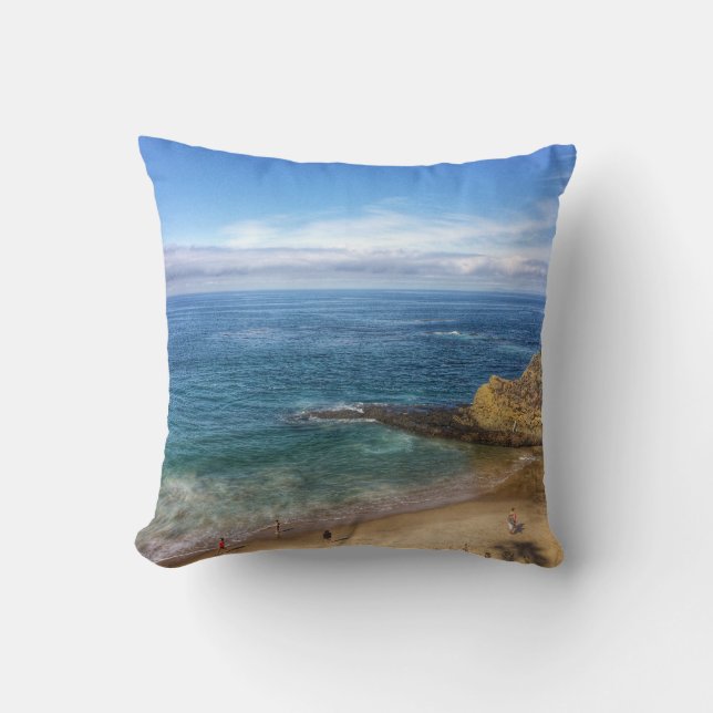 Coussin Carreau 16" de plage x 16" (Recto)