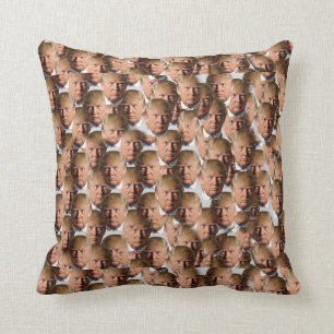 Coussin Carreau 16" de polyester de Donald Trump x 16"