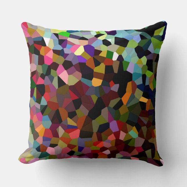 Coussin Carreau 20" de coton des Îles Maurice x 20" (Recto)