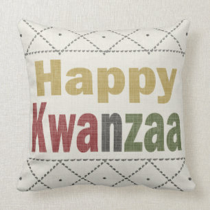 Coussin Carreau à la maison de décor de Kwanzaa