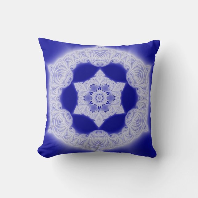 Coussin Carreau angélique d'emblème (Recto)