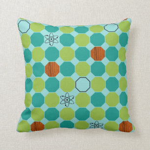 Coussin Carreau atomique d'octogones