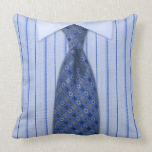Coussin Carreau bleu de nouveauté de la chemise et de la